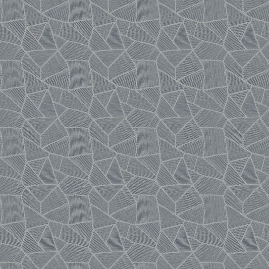 JF Fabrics -Wallpaper 8210 97 Wallpaper Charcoal, Silver  Non-Woven - 9040197 W9321
