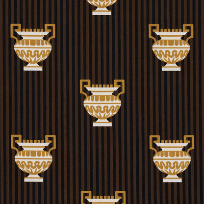 SCHUMACHER  CUT & PATTERNED VELVETS CLERMONT ??PINGL?? WOVEN WOVEN JAVA   - 82141