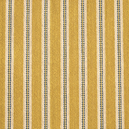 SCHUMACHER  CUT & PATTERNED VELVETS BENSON STRIPE �PINGL�   Saffron   - 82182