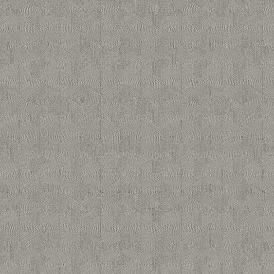 JF Fabrics -Wallpaper 8218 96 Wallpaper Grey, Silver  Non-Woven - 9040796 W9331
