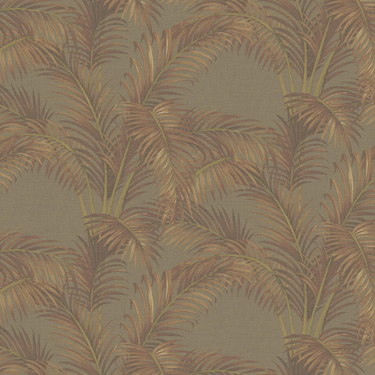 JF Fabrics -Wallpaper 8219 25 Wallpaper Orange, Red, Yellow, Brown  Non-Woven - 9040825 W9331