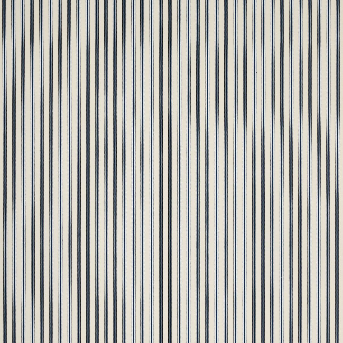 SCHUMACHER  NEW TRADITIONAL: PROVEN??AL MARQUET TICKING STRIPE PATTERN WOVENS PATTERN WOVENS NAVY   - 82200