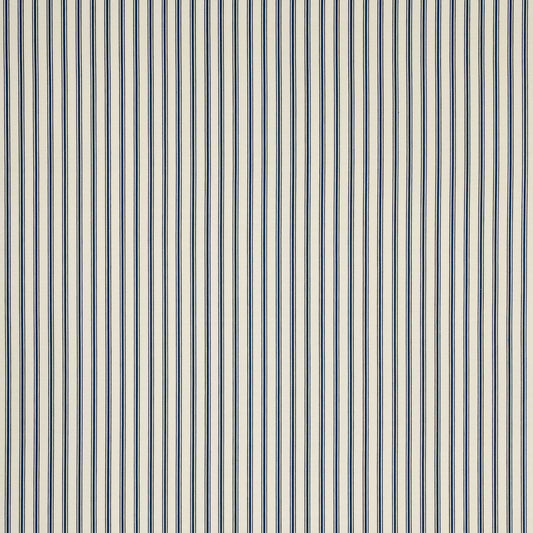 SCHUMACHER  NEW TRADITIONAL: PROVEN??AL MARQUET TICKING STRIPE PATTERN WOVENS PATTERN WOVENS NAVY   - 82200
