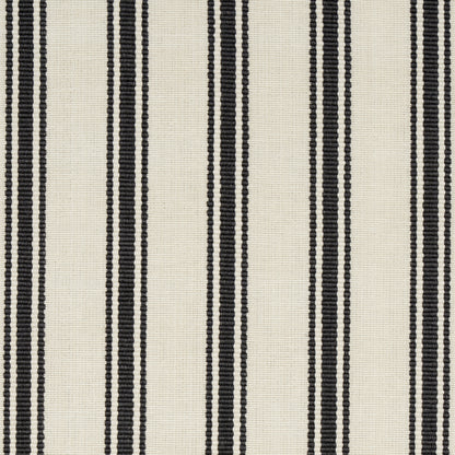 SCHUMACHER  NEW TRADITIONAL: PROVEN??AL MARQUET TICKING STRIPE PATTERN WOVENS PATTERN WOVENS CARBON   - 82201