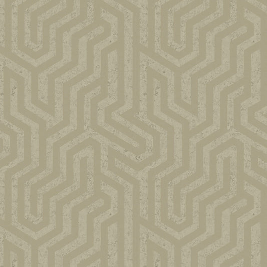 JF Fabrics -Wallpaper 8220 18 Wallpaper Green, Beige  Non-Woven - 9041018 W9331