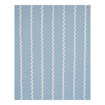 SCHUMACHER  NEW TRADITIONAL: PROVEN??AL LAZARE APPLIQU?? PATTERN WOVENS,EMBROIDERIES PATTERN WOVENS,EMBROIDERIES IVORY ON CHAMBRAY   - 82222