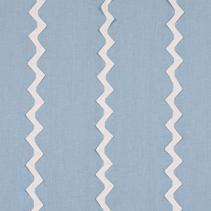 SCHUMACHER  NEW TRADITIONAL: PROVEN??AL LAZARE APPLIQU?? PATTERN WOVENS,EMBROIDERIES PATTERN WOVENS,EMBROIDERIES IVORY ON CHAMBRAY   - 82222