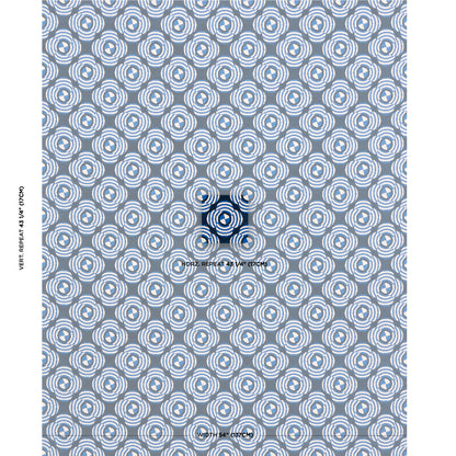 SCHUMACHER  JOHNSON HARTIG LE MODERNE CUT VELVET VELVETS,CUT VELVET VELVETS,CUT VELVET COBALT   - 82260