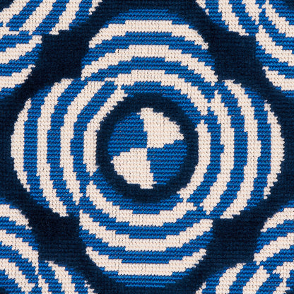 SCHUMACHER  JOHNSON HARTIG LE MODERNE CUT VELVET VELVETS,CUT VELVET VELVETS,CUT VELVET COBALT   - 82260