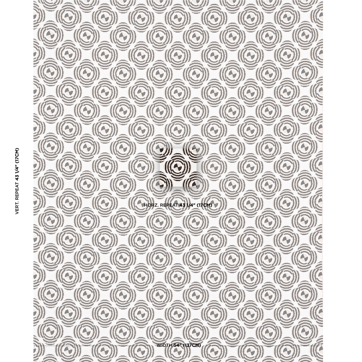 SCHUMACHER  JOHNSON HARTIG LE MODERNE CUT VELVET VELVETS,CUT VELVET VELVETS,CUT VELVET NEUTRAL   - 82261