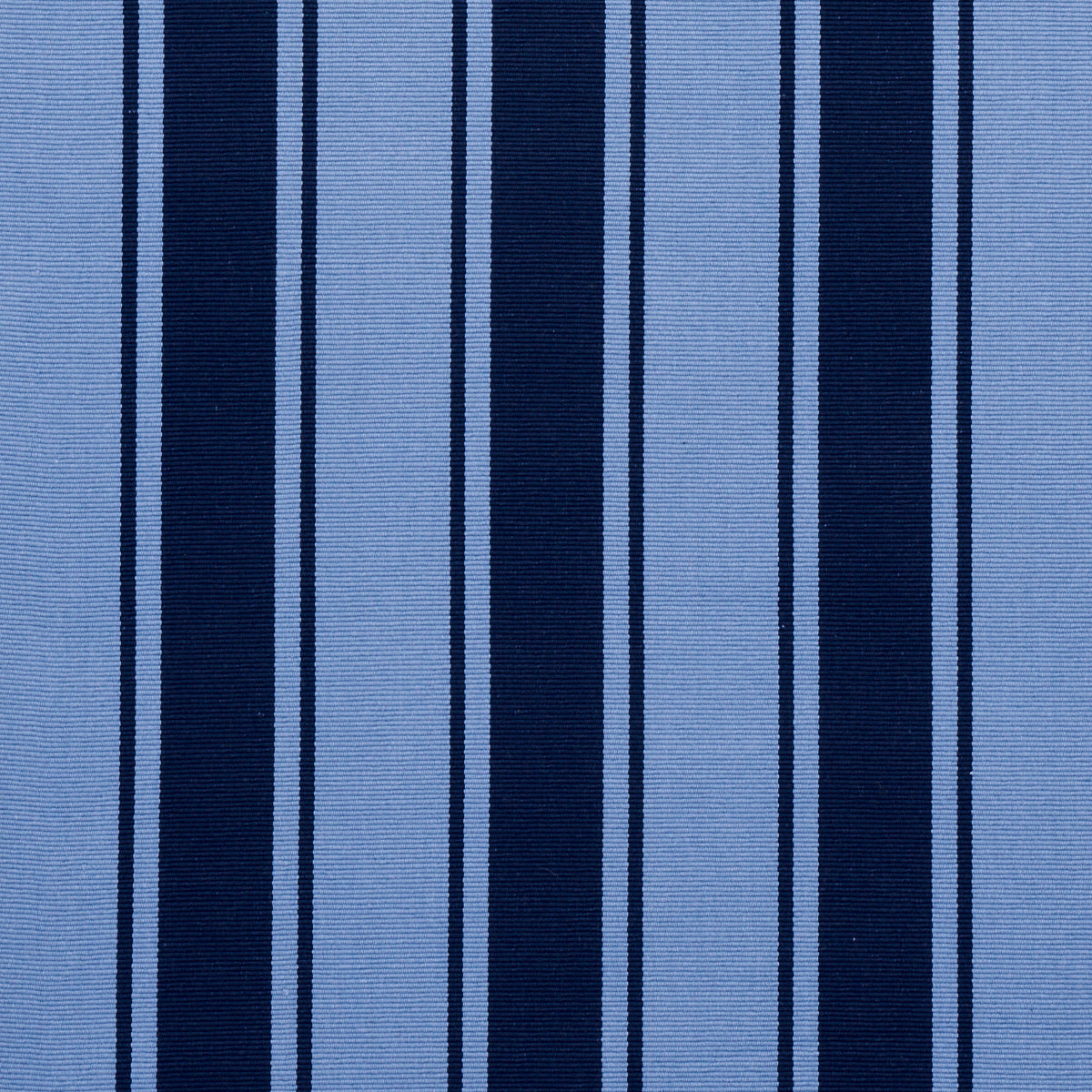 Blue-tonal stripe woven fabric.