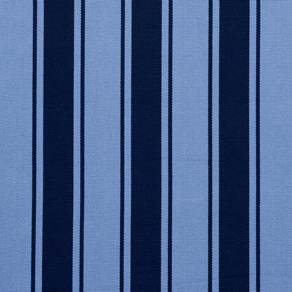 Blue-tonal stripe woven fabric.