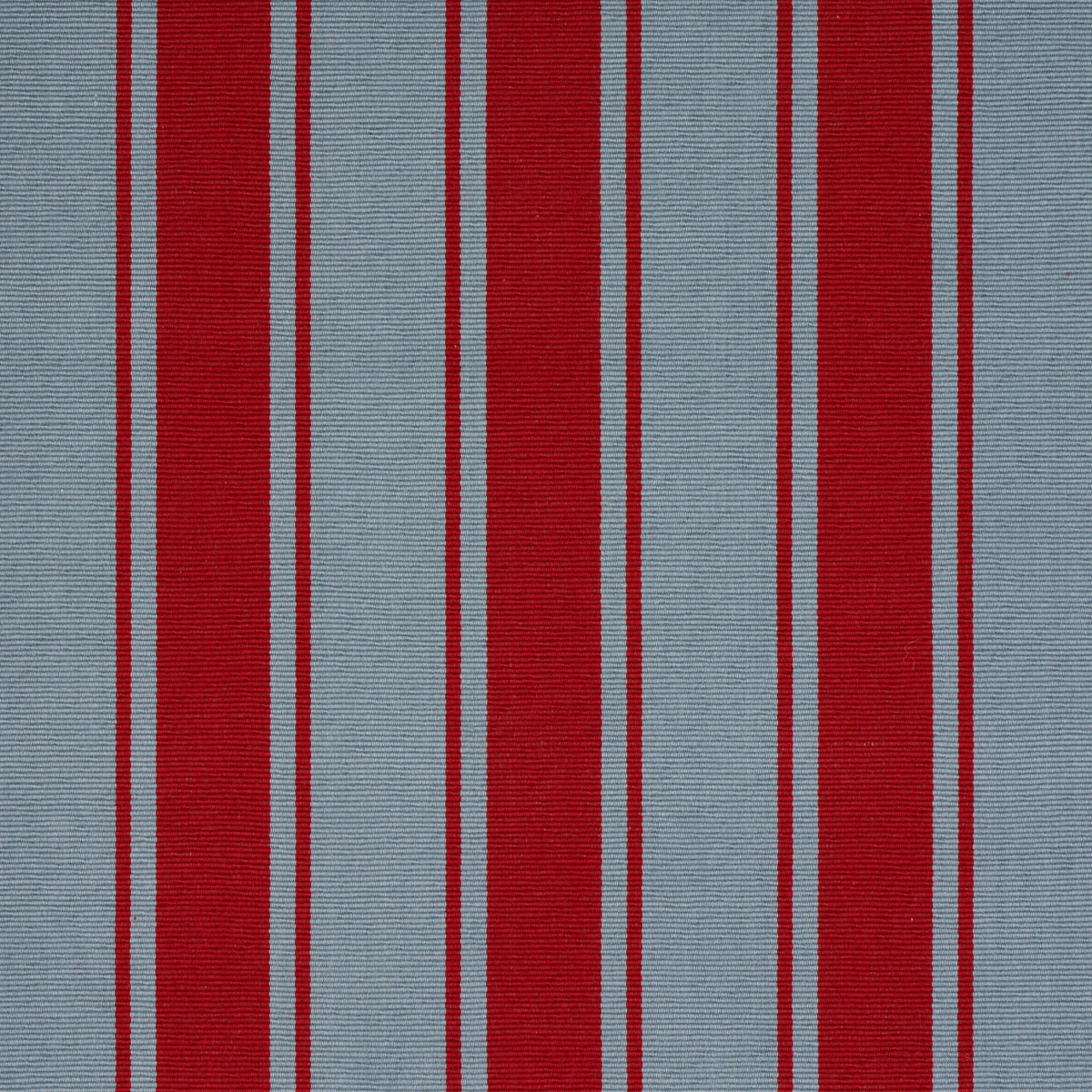 SCHUMACHER  JOHNSON HARTIG TANGIER STRIPE PATTERN WOVENS PATTERN WOVENS TEAL , RED   - 82272