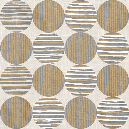 Veer Decor Horizon Circles Brown Peel and Stick Wallpaper Abstract Modern Brown  Wallpaper - 8228-AG1