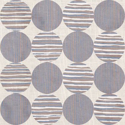 Veer Decor Horizon Circles Blue Peel and Stick Wallpaper Abstract Modern Blue  Wallpaper - 8228-AG2
