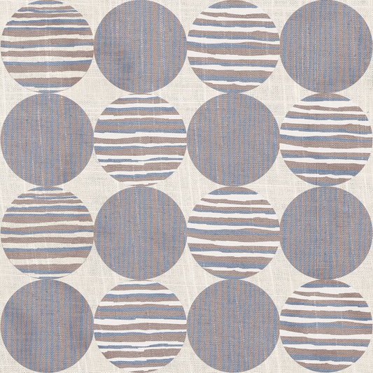 Veer Decor Horizon Circles Blue Peel and Stick Wallpaper Abstract Modern Blue  Wallpaper - 8228-AG2