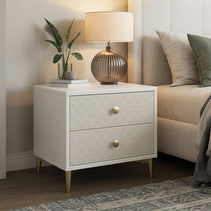 Veer Decor Striped Hexagonal Mosaic Taupe Peel and Stick Wallpaper Abstract Modern Taupe  Wallpaper - 8228-AI3