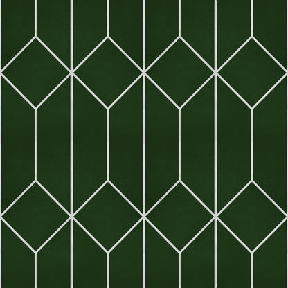 Veer Decor Diamond Trellis Green Peel and Stick Wallpaper Abstract Modern Green  Wallpaper - 8228-AP1