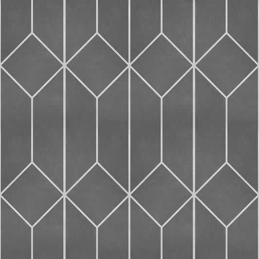 Veer Decor Diamond Trellis Gray Peel and Stick Wallpaper Abstract Modern Gray  Wallpaper - 8228-AP2