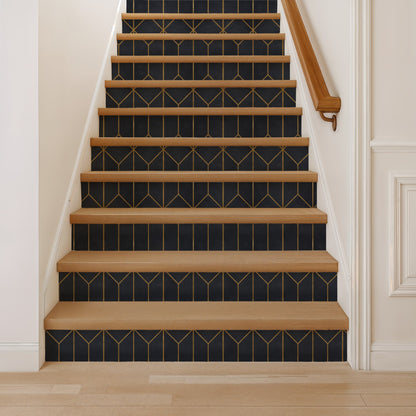 Veer Decor Diamond Trellis Navy Peel and Stick Wallpaper Abstract Modern Navy  Wallpaper - 8228-AP3
