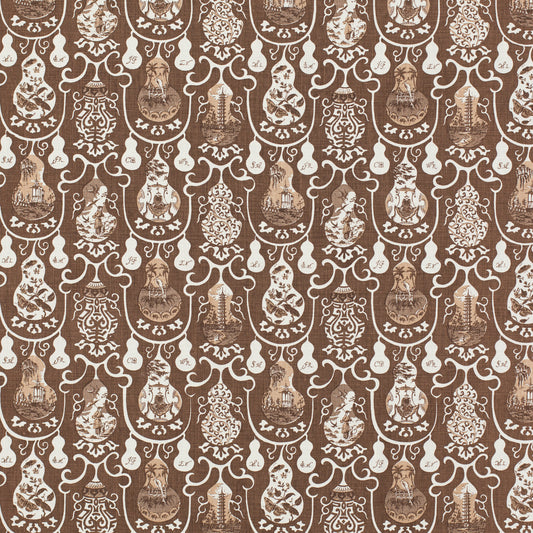 SCHUMACHER  RAOUL TEXTILES IMARI BY RAOUL PRINTS PRINTS CARDAMON   - 822B23