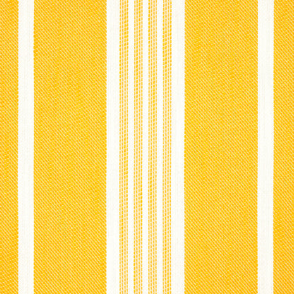SCHUMACHER  MARY MCDONALD HAMPTON STRIPE INDOOR/OUTDOOR PATTERN WOVENS,HIGH PERFORMANCE,INDOOR/OUTDOOR PATTERN WOVENS,HIGH PERFORMANCE,INDOOR/OUTDOOR CANARY   - 82303