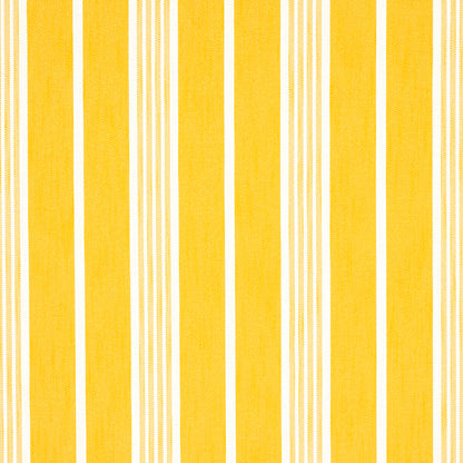 SCHUMACHER  MARY MCDONALD HAMPTON STRIPE INDOOR/OUTDOOR PATTERN WOVENS,HIGH PERFORMANCE,INDOOR/OUTDOOR PATTERN WOVENS,HIGH PERFORMANCE,INDOOR/OUTDOOR CANARY   - 82303