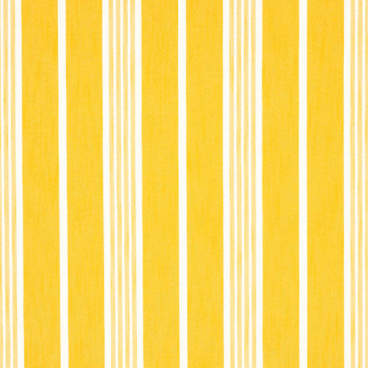 SCHUMACHER  MARY MCDONALD HAMPTON STRIPE INDOOR/OUTDOOR PATTERN WOVENS,HIGH PERFORMANCE,INDOOR/OUTDOOR PATTERN WOVENS,HIGH PERFORMANCE,INDOOR/OUTDOOR CANARY   - 82303
