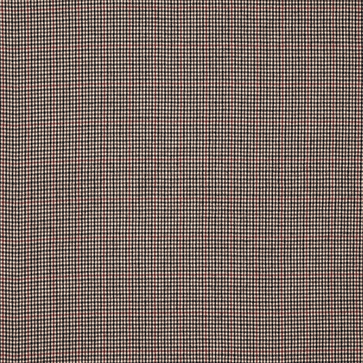 SCHUMACHER  PATTERSON FLYNN ALDRIDGE WOOL HOUNDSTOOTH PATTERN WOVENS PATTERN WOVENS BROWN   - 82330