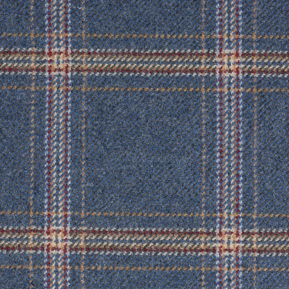 SCHUMACHER  PATTERSON FLYNN BLACKBURN MERINO PLAID WOVEN WOVEN DENIM   - 82346