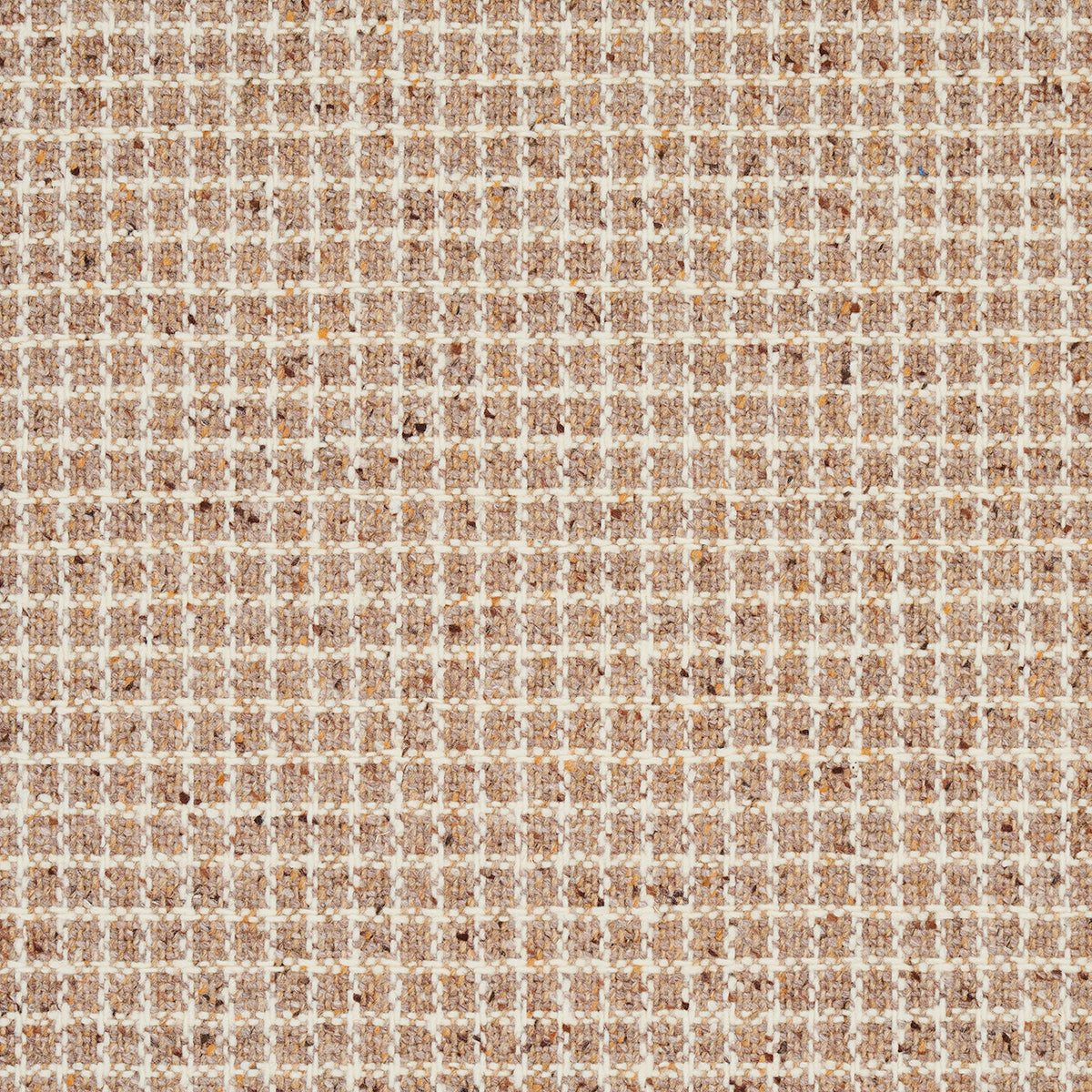 SCHUMACHER FABRIC  PATTERSON FLYNN HUDSON WOOL CHECK   CAMEL   - 82351