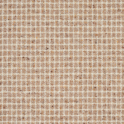 SCHUMACHER FABRIC  PATTERSON FLYNN HUDSON WOOL CHECK   CAMEL   - 82351