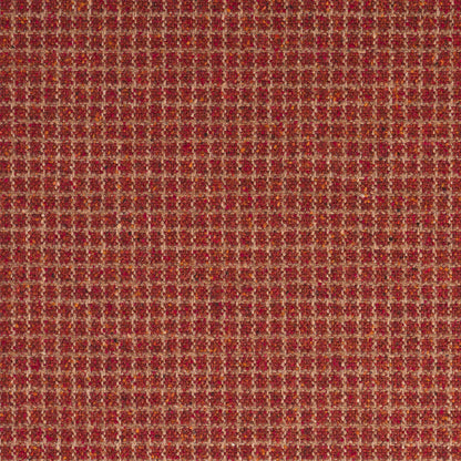SCHUMACHER  PATTERSON FLYNN HUDSON WOOL CHECK WOVEN WOVEN RUST   - 82354
