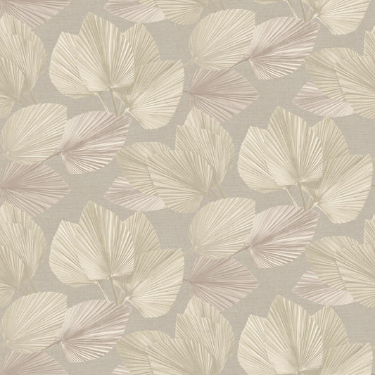 JF Fabrics -Wallpaper 8235 41 Wallpaper Pink, Beige  Non-Woven - 9466441 W9441