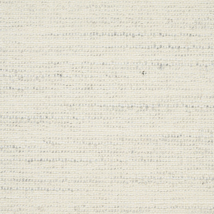 Cream beige textured fabric with a subtle gray woven pattern; soft, neutral rug or upholstery material.