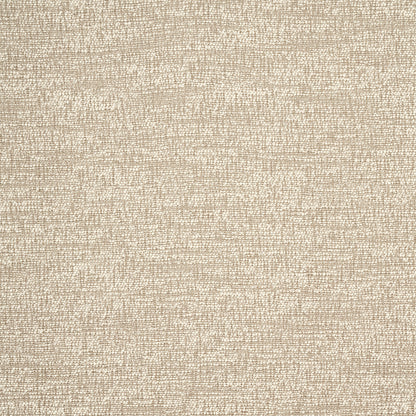 Beige textured woven fabric close-up with a linen-like weave.