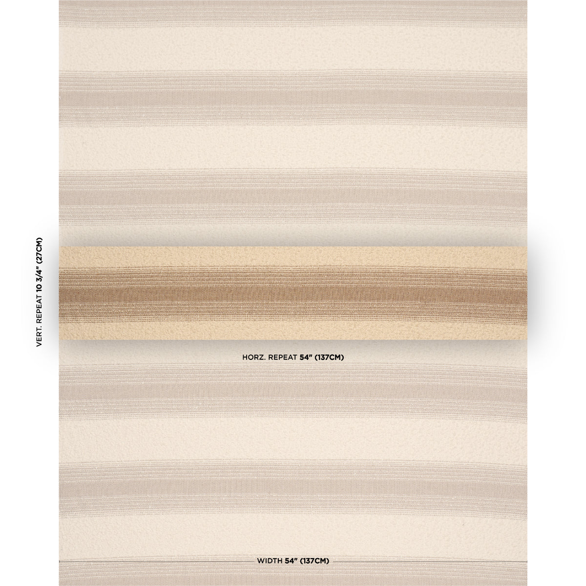 SCHUMACHER  PATTERSON FLYNN JESSEN ALPACA STRIPE   Natural   - 82382