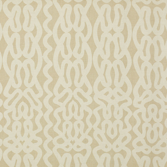 SCHUMACHER  RAOUL TEXTILES SURINAME PRINTS PRINTS NATURAL   - 823N14