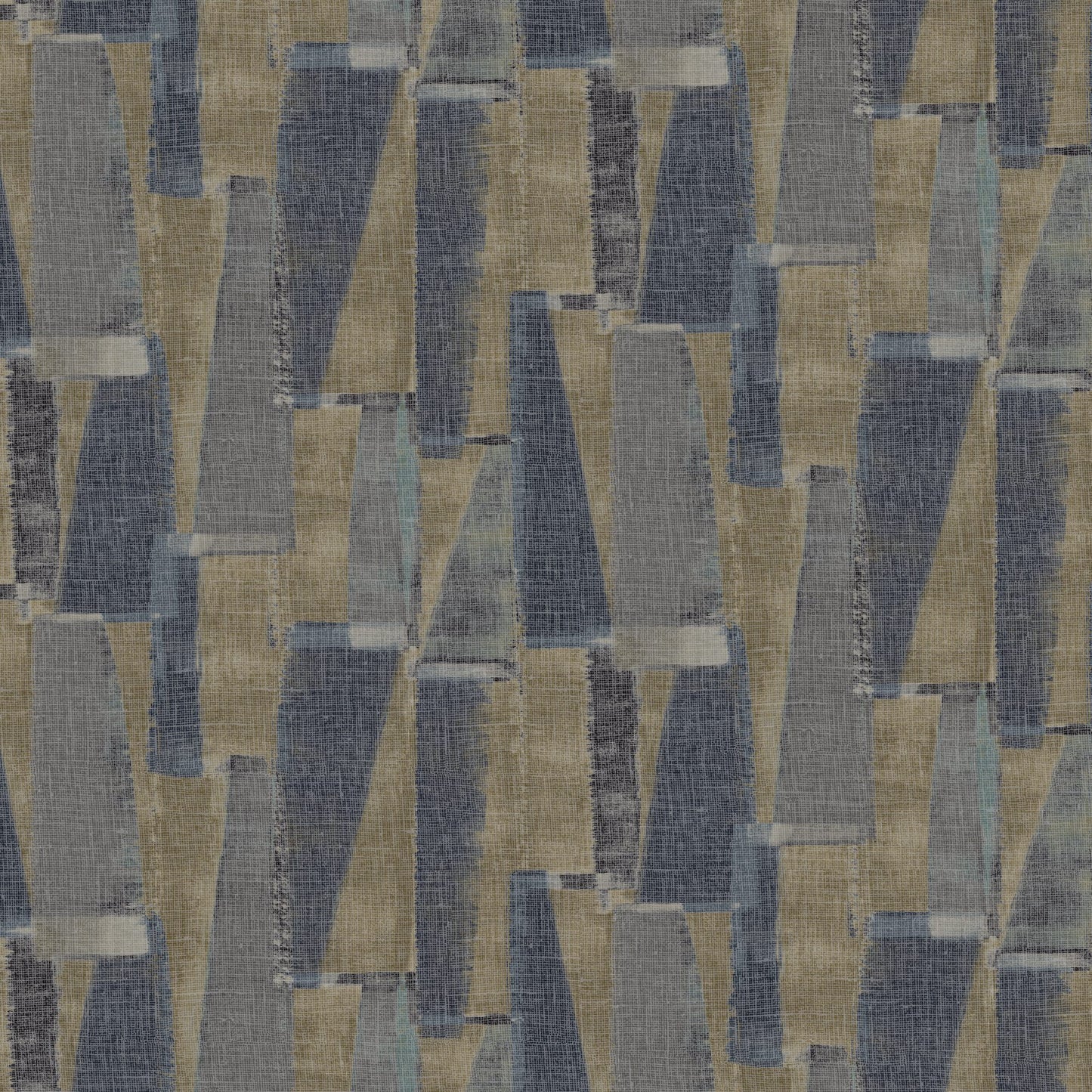 JF Fabrics -Wallpaper 8246 98 Wallpaper Black, Yellow, Blue  Non-Woven - 9514998 W9561