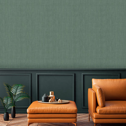 Veer Decor Allure Texture Dark Moss Wallpaper Abstract Transitional Green  Wallpaper - 8249-AA12