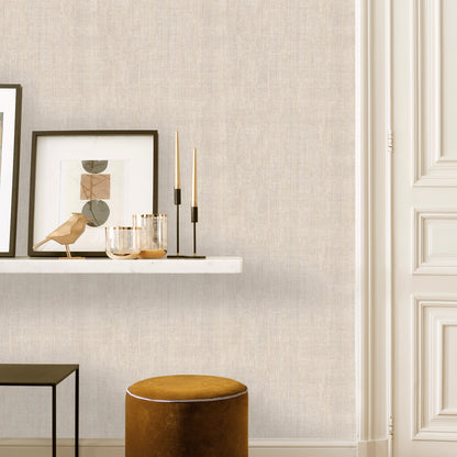 Veer Decor Allure Texture Light Taupe Wallpaper Abstract Transitional Cream  Wallpaper - 8249-AA2