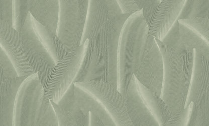 Veer Decor Allure Leaf Moss Wallpaper Nature Contemporary/Modern Green  Wallpaper - 8249-AB2