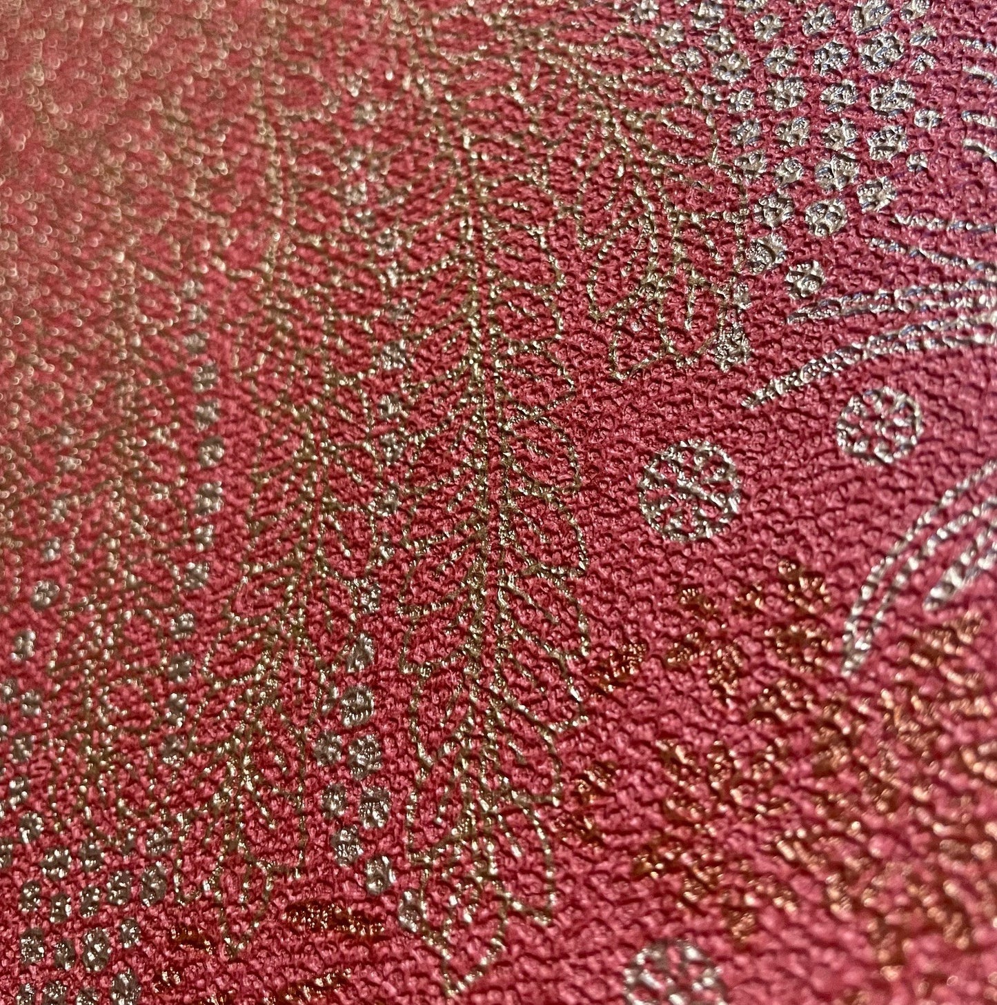 Veer Decor Willow Whisper Wine Wallpaper Nature Transitional Red  Wallpaper - 8249-AF4