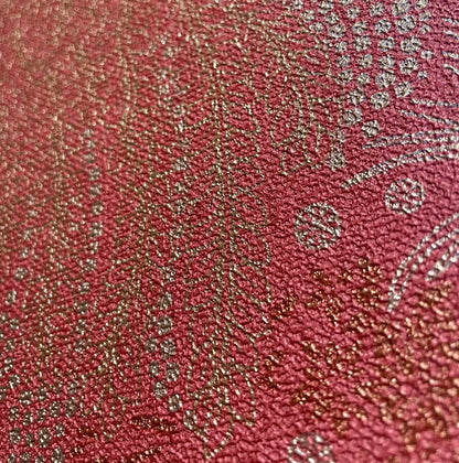 Veer Decor Willow Whisper Wine Wallpaper Nature Transitional Red  Wallpaper - 8249-AF4