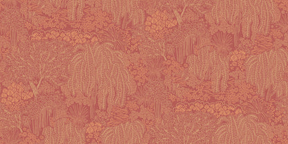 Veer Decor Willow Whisper Wine Wallpaper Nature Transitional Red  Wallpaper - 8249-AF4
