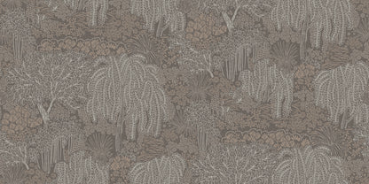 Veer Decor Willow Whisper Graphite Wallpaper Nature Transitional Black  Wallpaper - 8249-AF6