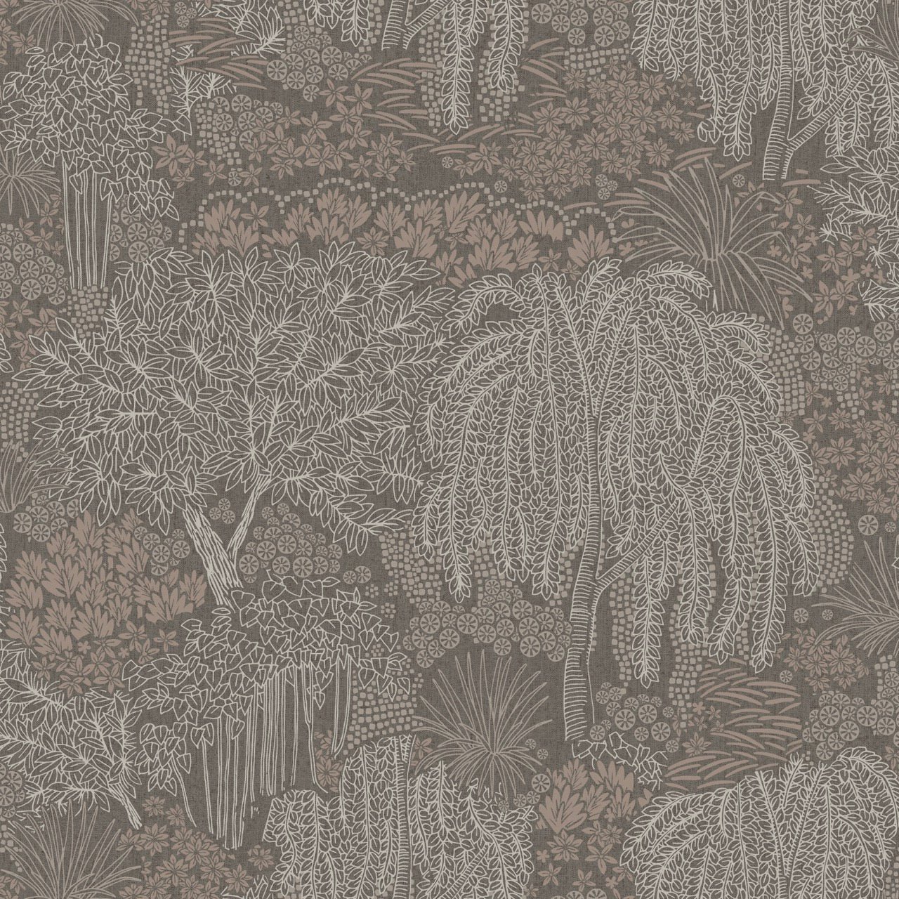 Veer Decor Willow Whisper Graphite Wallpaper Nature Transitional Black  Wallpaper - 8249-AF6