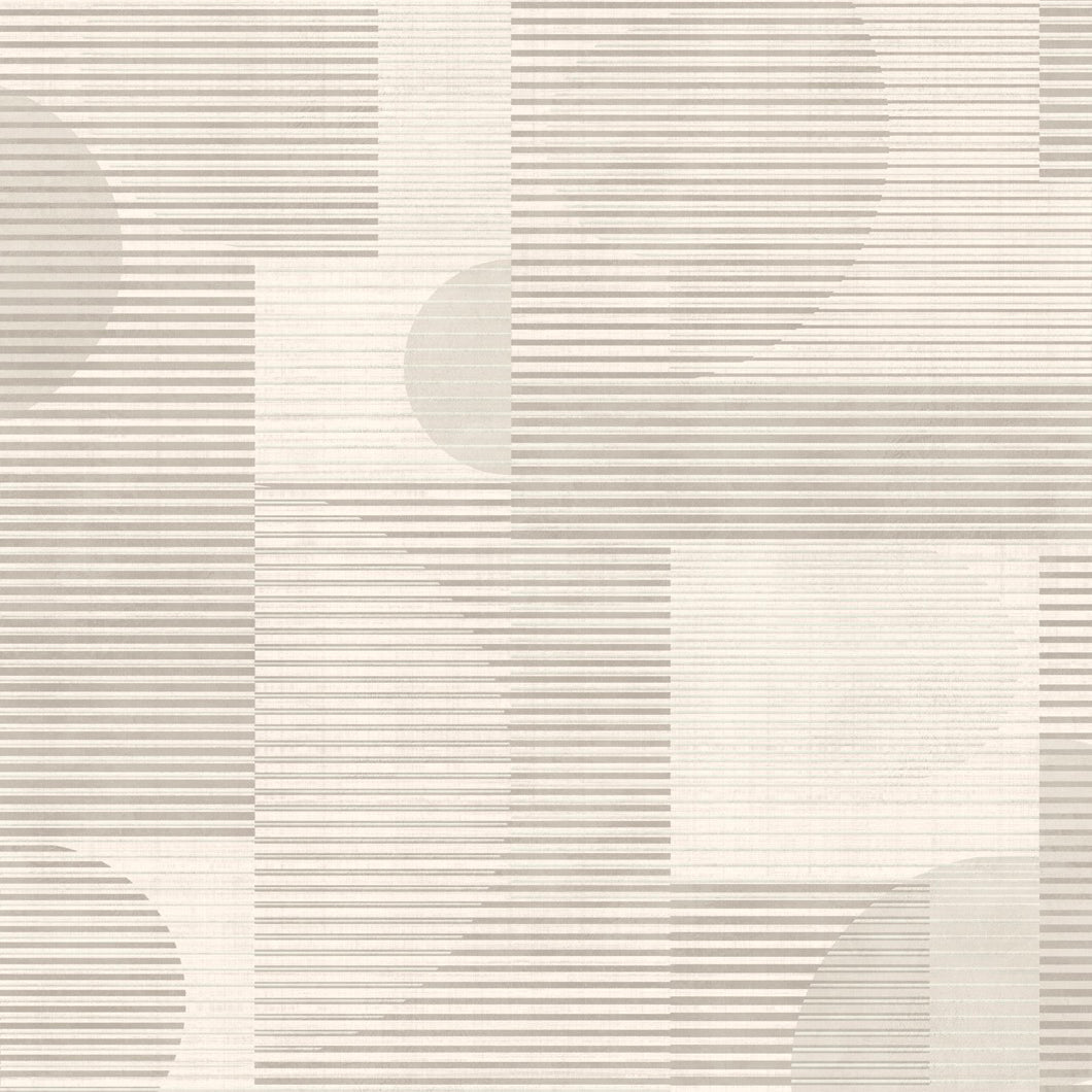 Veer Decor Geo Rhythm White Wallpaper Abstract Contemporary/Modern White  Wallpaper - 8249-AH1