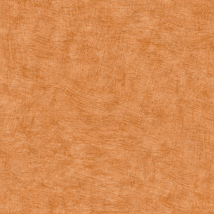 Veer Decor Pampas Plain Brushed Texture Apricot Orange Wallpaper Abstract Modern, Contemporary, Traditional Orange  Wallpaper - 8250-AA10
