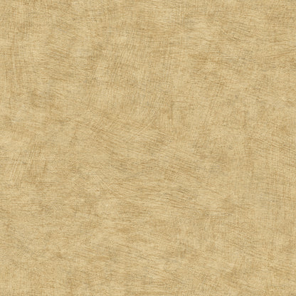 Veer Decor Pampas Plain Brushed Texture Honey Mustard Wallpaper Abstract Modern, Contemporary, Traditional Gold  Wallpaper - 8250-AA9